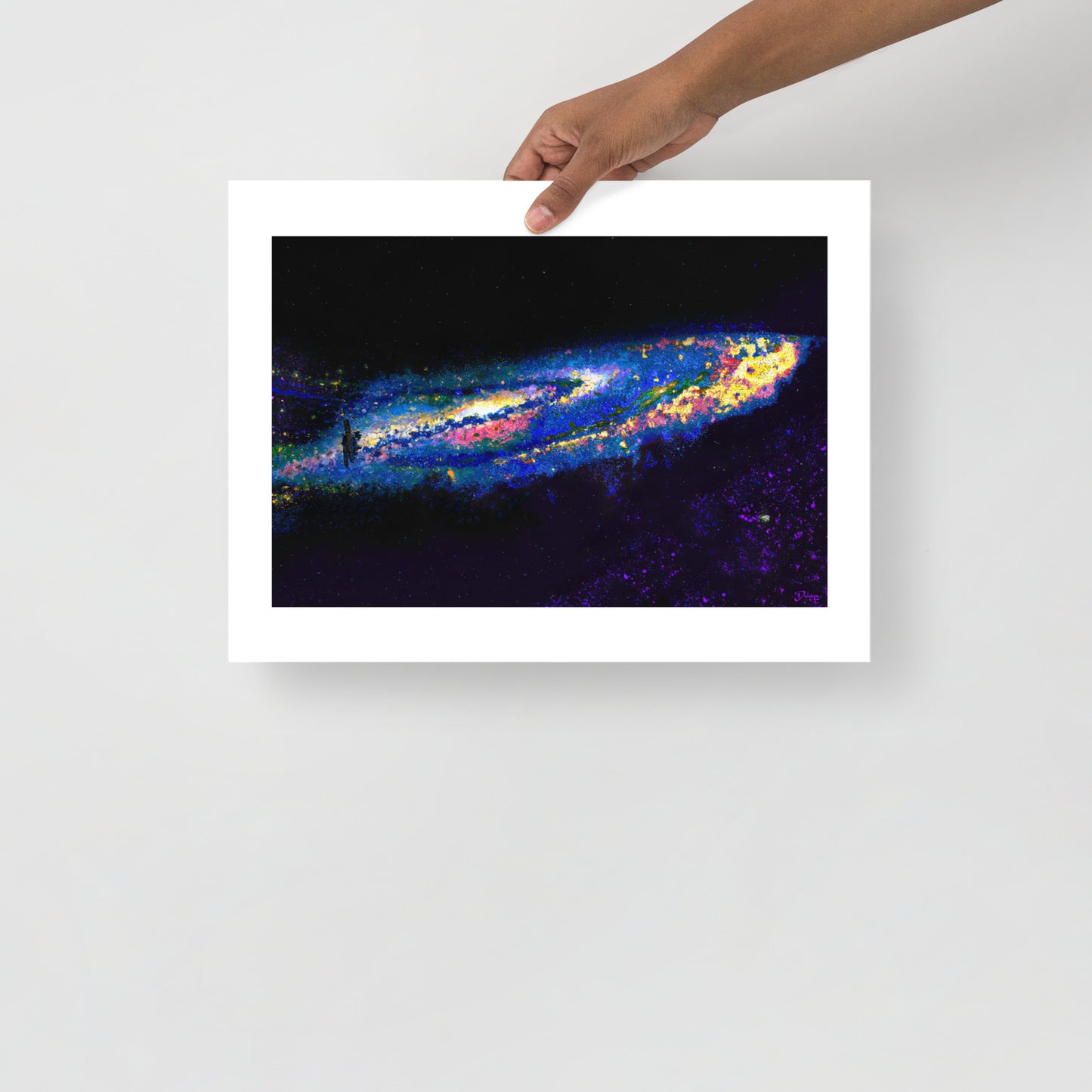 Journey across the Milky Way | Space Exploration Collection (Matte paper poster)