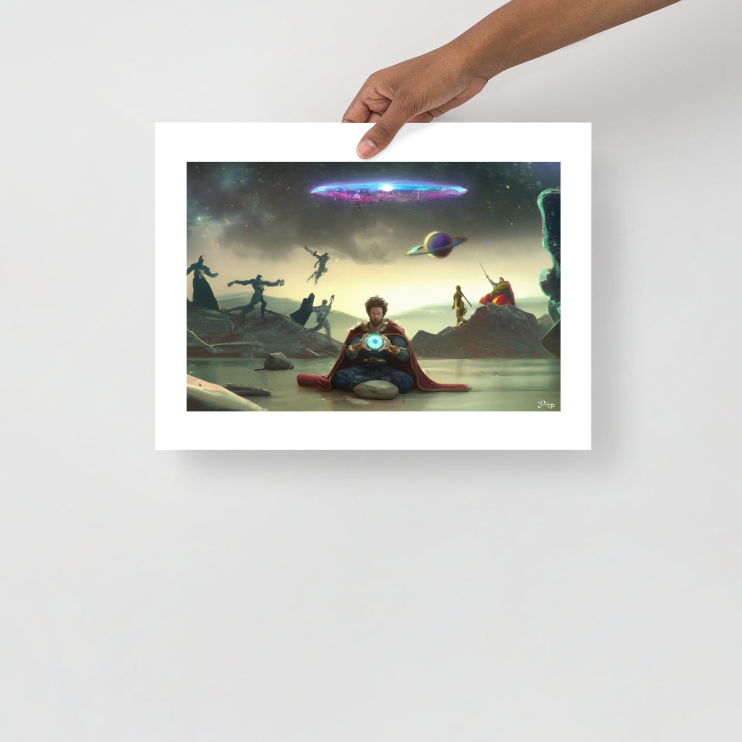 14,000,605 alternate futures | Pop Culture Collection (Matte paper poster)