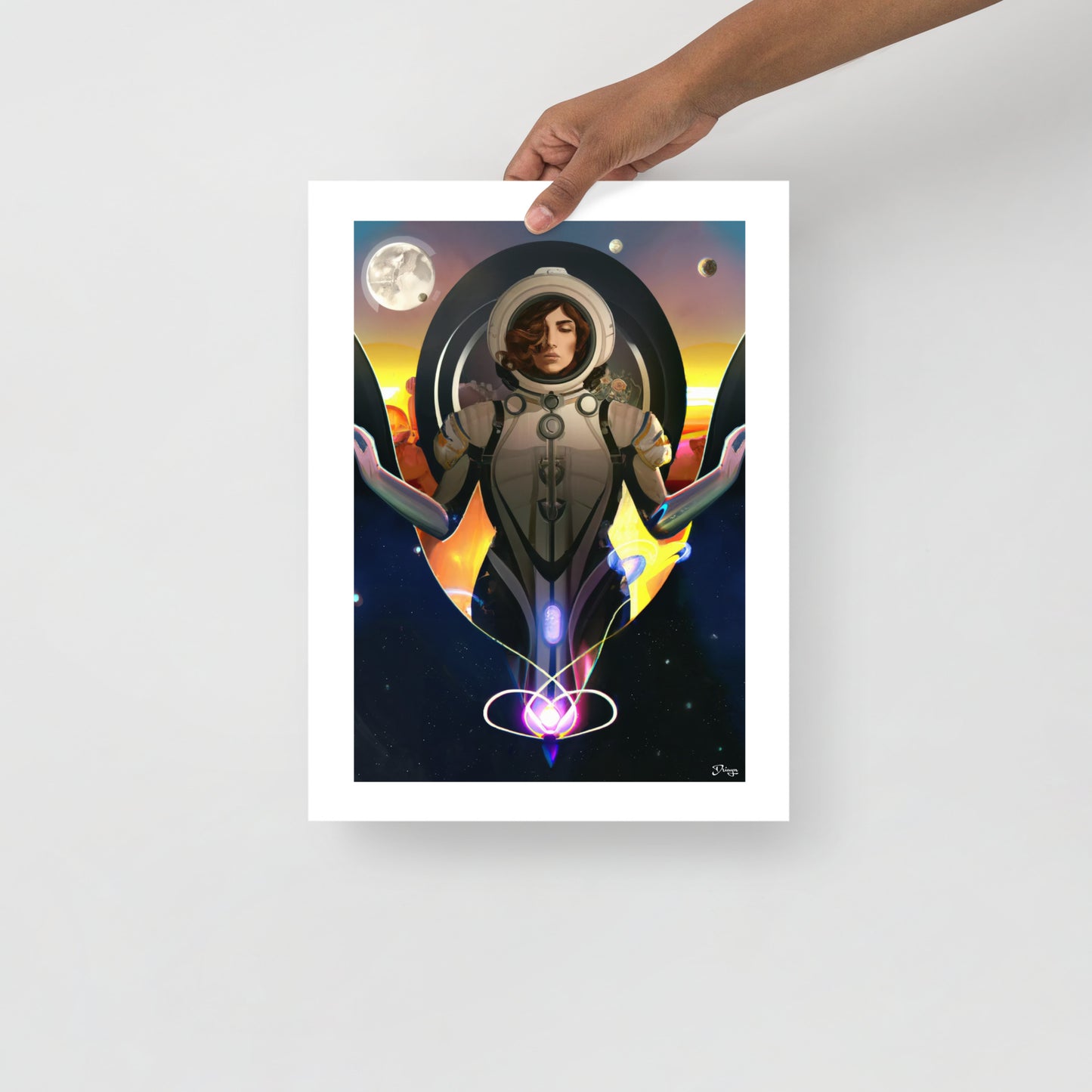 Ava | Astro Girls Collection (Matte paper poster)