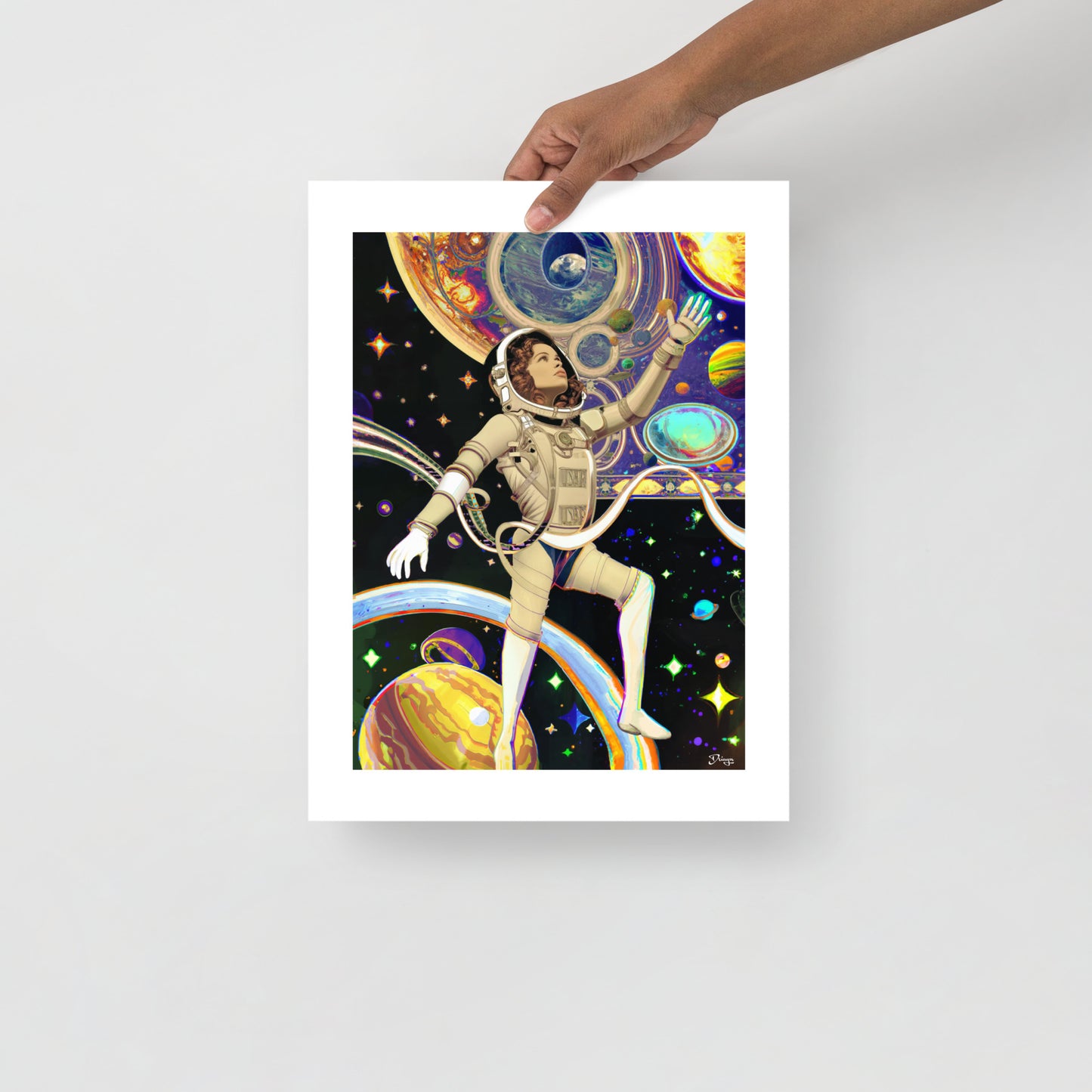 Cleia | Astro Girls Collection (Matte paper poster)