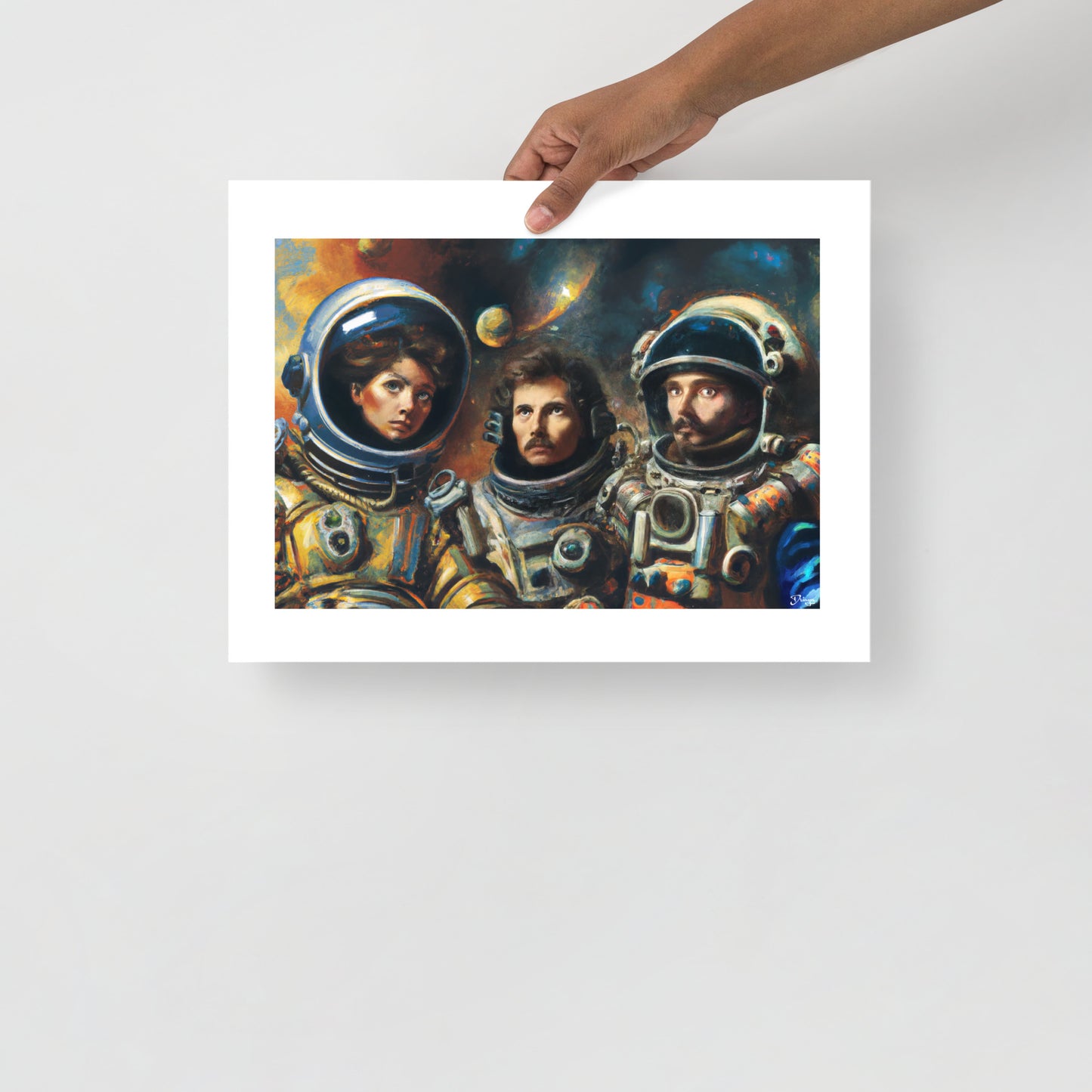 The New Explorers | Space Exploration Collection (Matte paper poster)