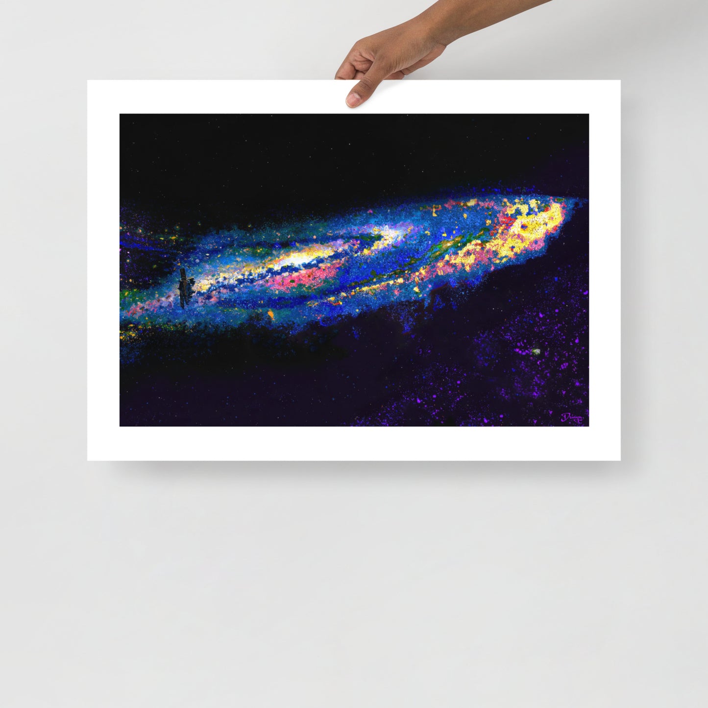 Journey across the Milky Way | Space Exploration Collection (Matte paper poster)