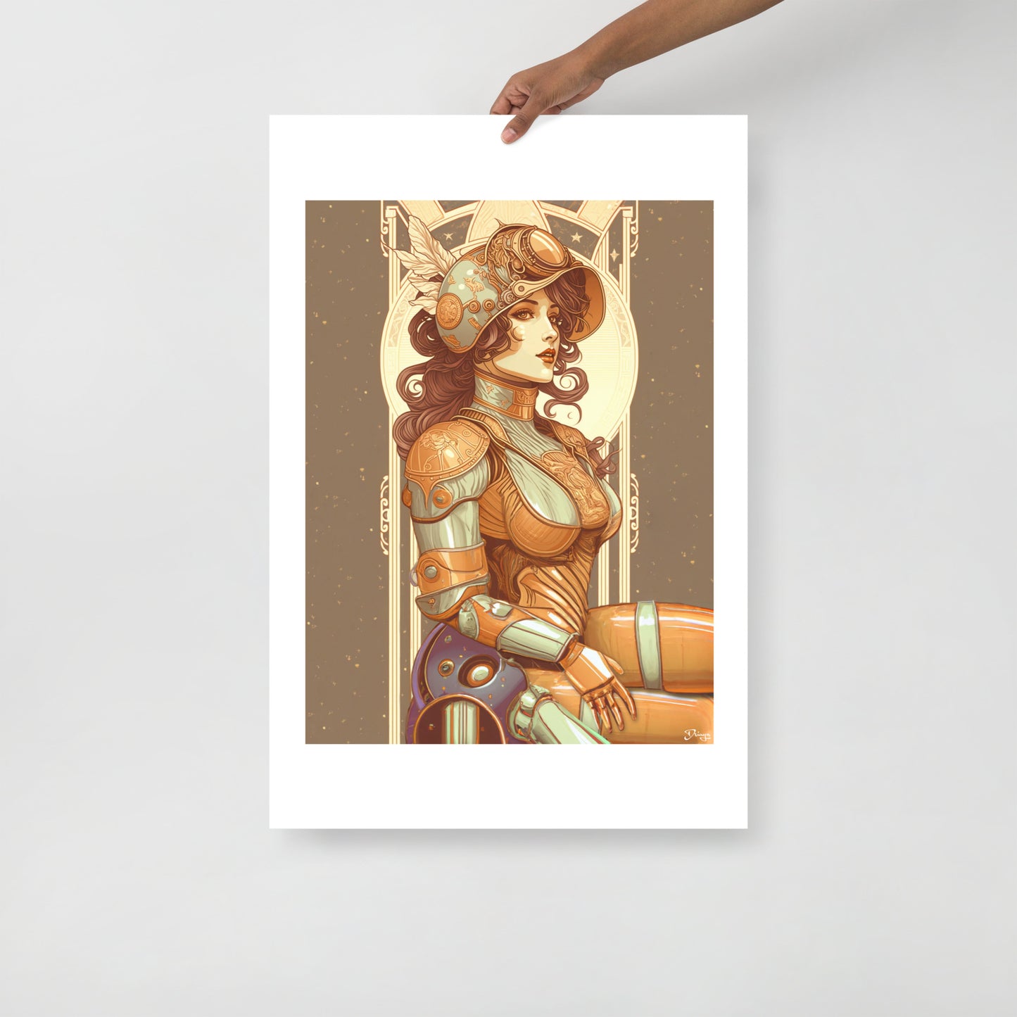 Astrid | Astro Girls Collection (Matte paper poster)