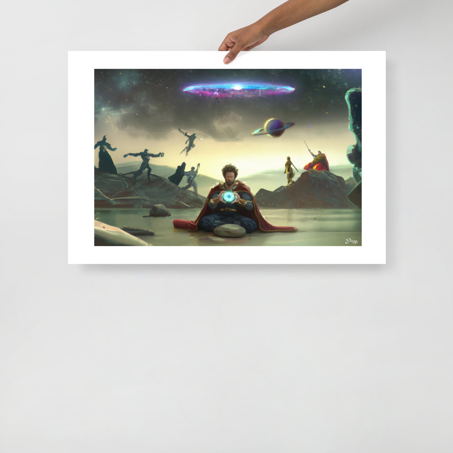 14,000,605 alternate futures | Pop Culture Collection (Matte paper poster)