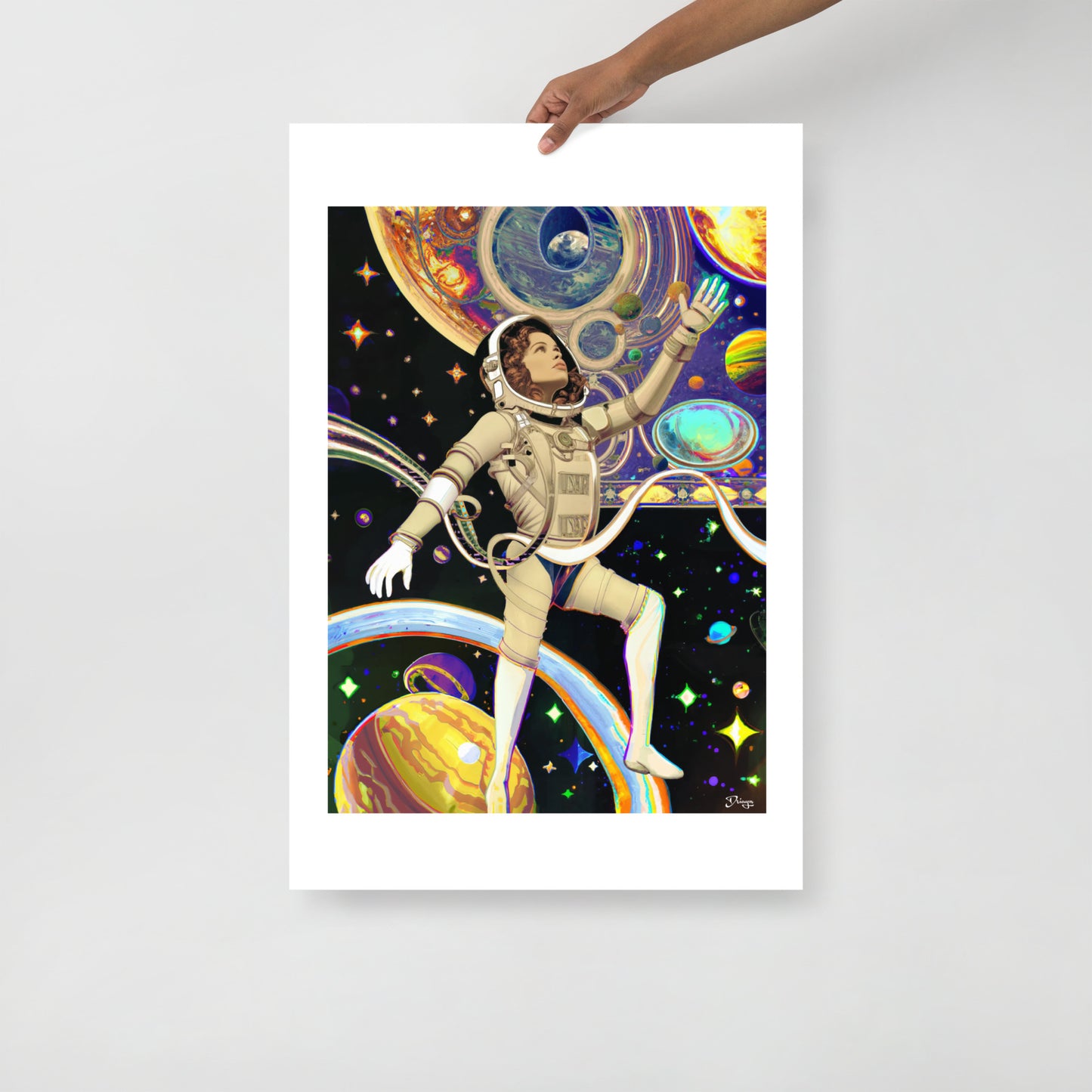 Cleia | Astro Girls Collection (Matte paper poster)