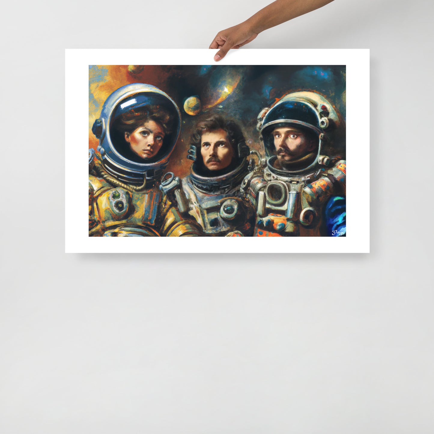 The New Explorers | Space Exploration Collection (Matte paper poster)