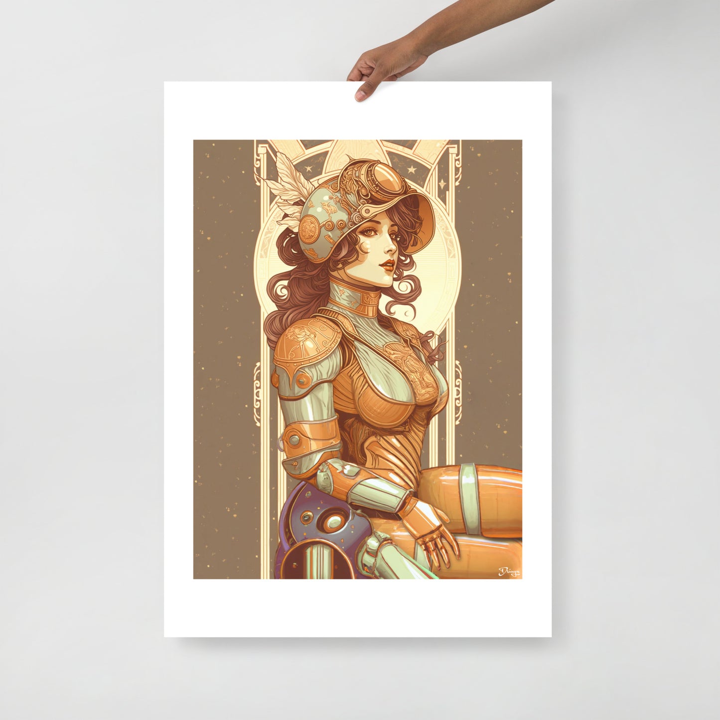 Astrid | Astro Girls Collection (Matte paper poster)