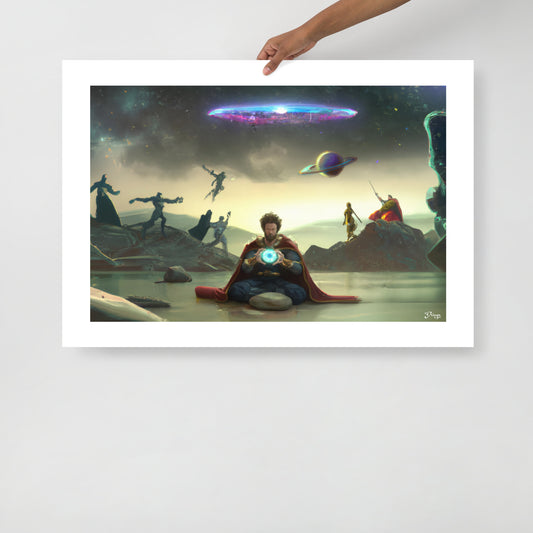 14,000,605 alternate futures | Pop Culture Collection (Matte paper poster)