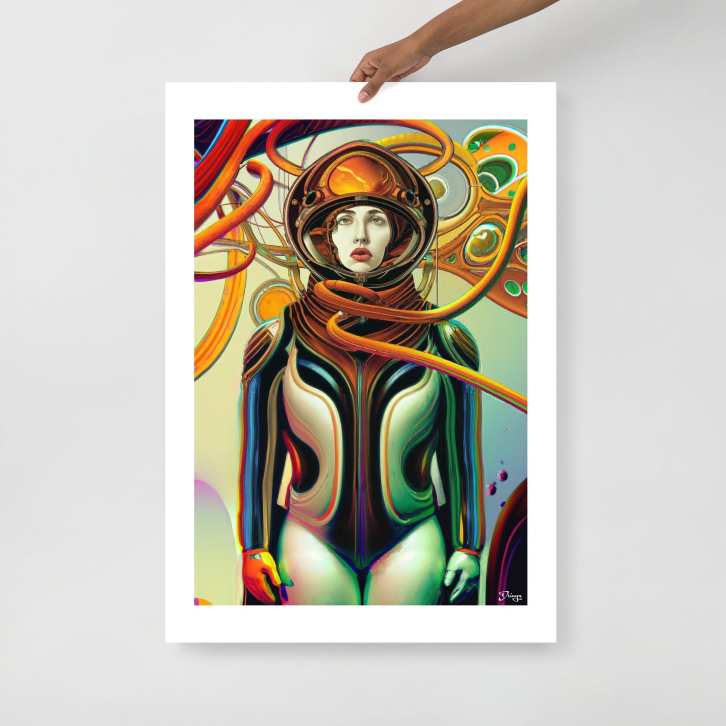 Alita | Astro Girls Collection (Matte paper poster)