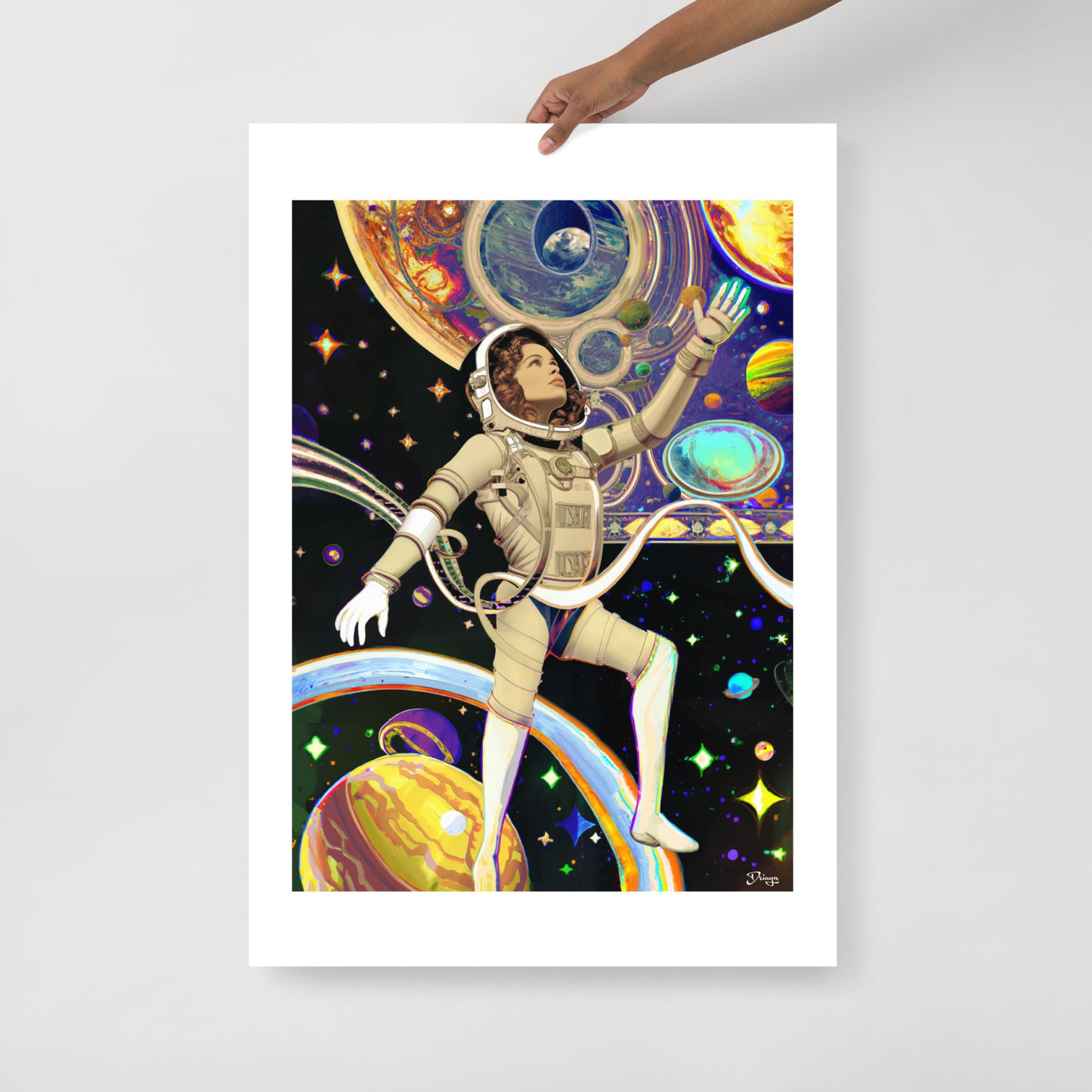 Cleia | Astro Girls Collection (Matte paper poster)