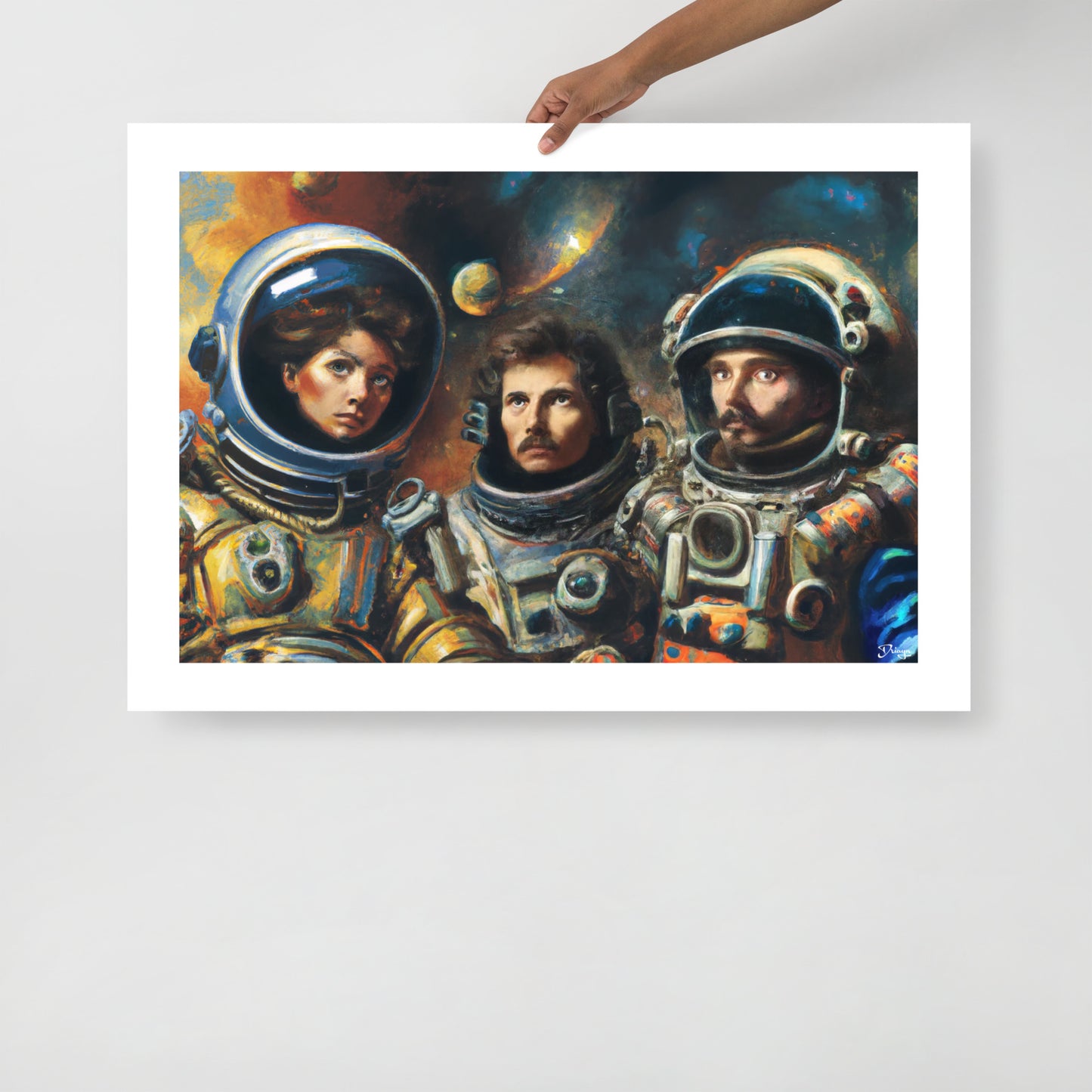 The New Explorers | Space Exploration Collection (Matte paper poster)