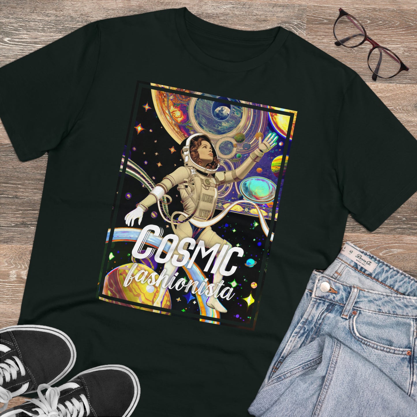 Cleia | Astro Girls Collection (Unisex organic cotton t-shirt)