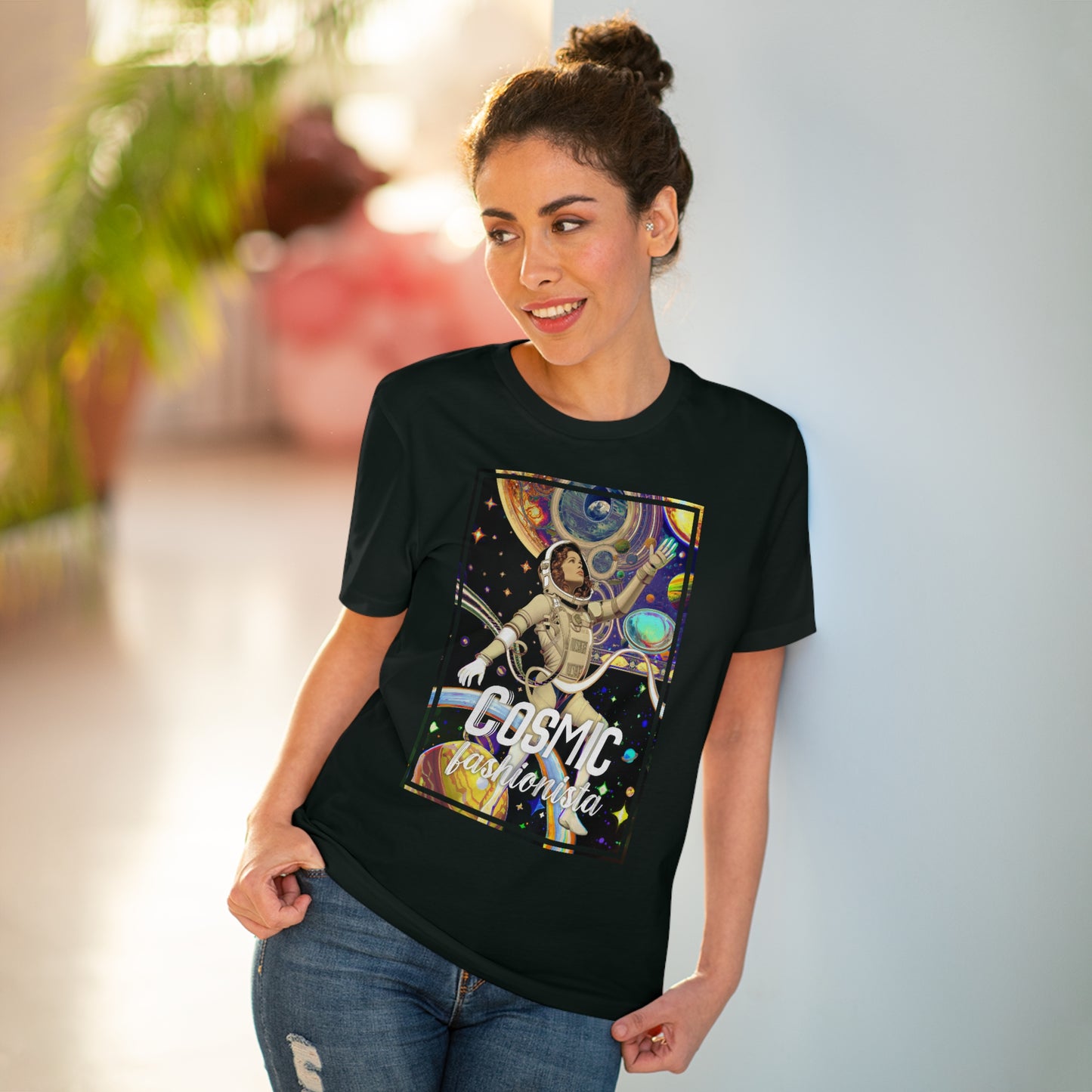 Cleia | Astro Girls Collection (Unisex organic cotton t-shirt)