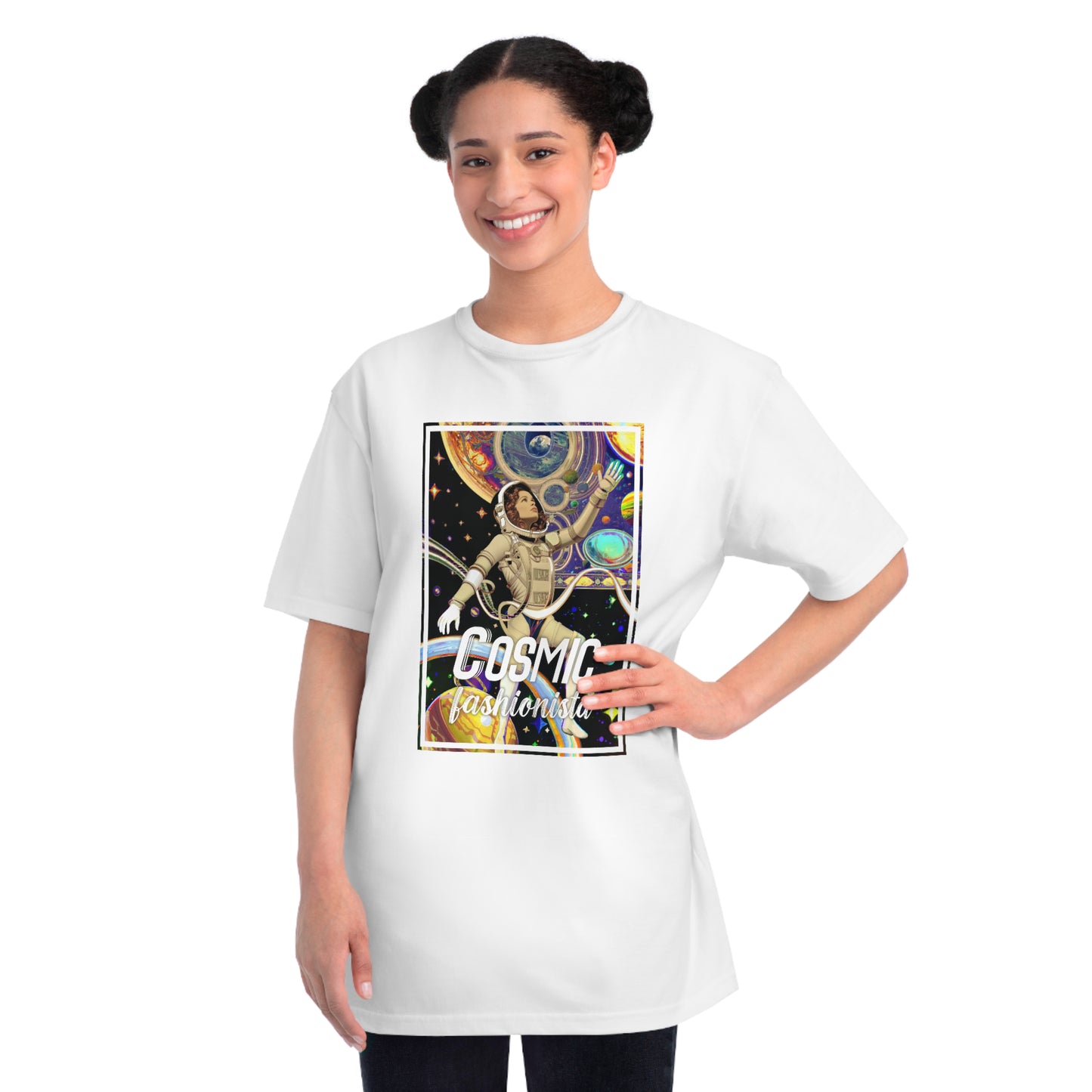 Cleia | Astro Girls Collection (Unisex organic cotton t-shirt)