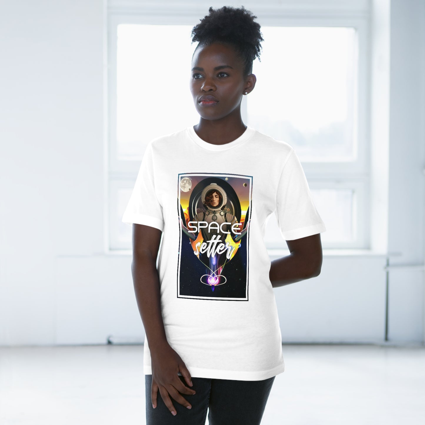 Ava | Astro Girls Collection (Unisex organic cotton t-shirt)